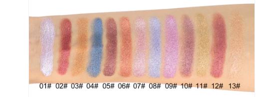 Single Shimmer Cream Eyeshadows – Lightweight & Radiant | MOQ 12 pcs