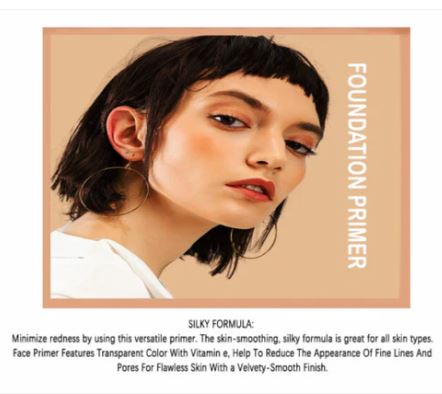 Face Primer with Luminous Finish – Hydrating & Radiance Boost | 25 pcs MOQ