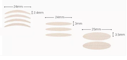 Transparent Eyelid Tape – Self-Adhesive, Natural Look | MOQ 25 pcs