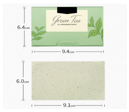 Peppermint Oil Blotting Sheets – Oil Control & Refreshing Scent | MOQ 200 pcs