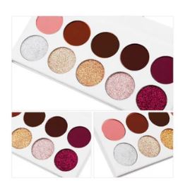 Mixed 10 Shade Eyeshadow Palette – Blendable & Vibrant | MOQ 12