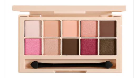 The Blushed Nudes 10 Shade Palette - MQO 25 pcs