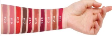 Silk Matte Liquid Lipstick - MQO 15 pcs
