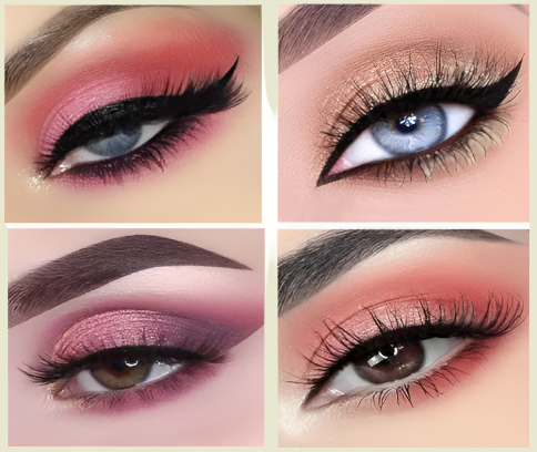 10 Shade Blushed Nudes Palette – Matte & Shimmer Finish for Every Mood