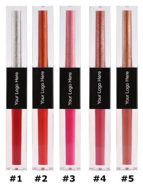 Dual-Ended Matte Liquid Lipstick – Aphrodite Collection | MOQ 12 pcs