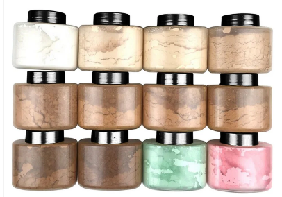 Multi-Color Oil Control Banana Powder - MQO 25 pcs