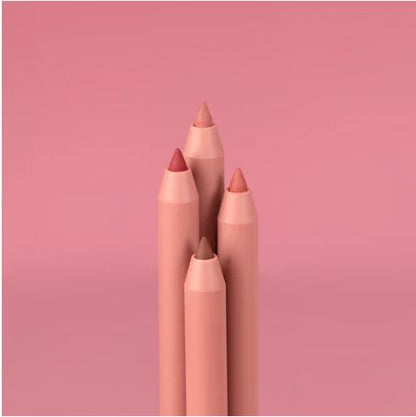 Natural Nude Lip Pencil Set – 12-Piece Matte & Creamy Lipliner Collection