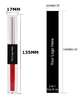 Dual-Ended Matte Liquid Lipstick – Aphrodite Collection | MOQ 12 pcs