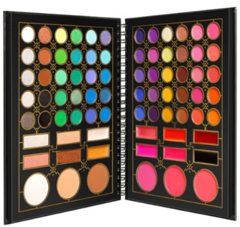 4-in-1 Mixed Notebook Palette – 78 Shades Customizable | MOQ 50 pcs