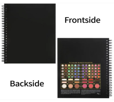 4-in-1 Mixed Notebook Palette – 78 Shades Customizable | MOQ 50 pcs