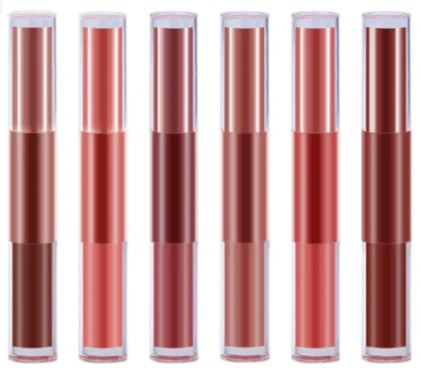 Dual Matte Lipstick & Gloss – Smooth Matte with Glossy Finish | 25 pcs MOQ