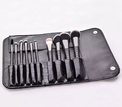 Designer Pro Brush Kit – 10 Pieces with Trendy Bag | MOQ 25 pcs