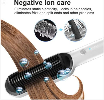 Professional Straightening Comb – Negative Ion Technology | MOQ 25