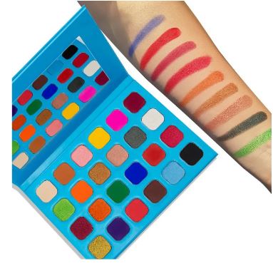 24 Shade Beach Vibes Palette – Vibrant Mattes & Shimmers | MOQ 25
