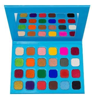 24 Shade Beach Vibes Palette – Vibrant Mattes & Shimmers | MOQ 25