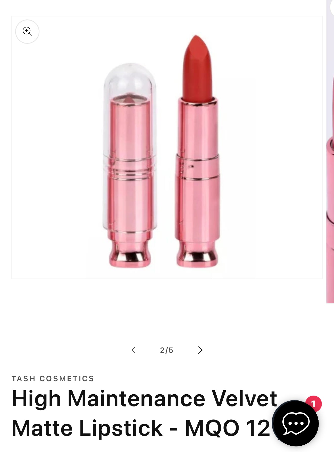 High Maintenance Velvet Matte Lipstick - MQO 12 pcs