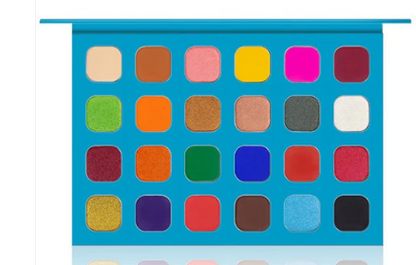 24 Shade Beach Vibes Palette – Vibrant Mattes & Shimmers | MOQ 25