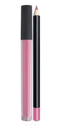 Matte Lip Kit w/ Liner – Complete Lip Color Set | MOQ 12 pcs