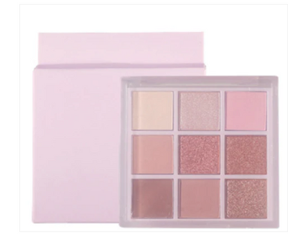 9 Color Pastel Nudes Palette #3 – Delicate & Blendable | MOQ 12 pcs