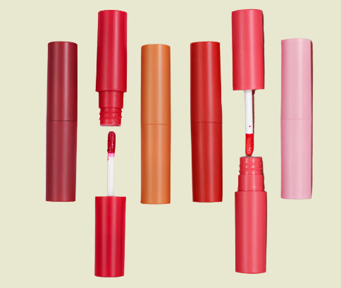6 Shade Dual Usage Lipstick + Blush Tint