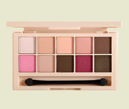 The Blushed Nudes 10 Shade Palette