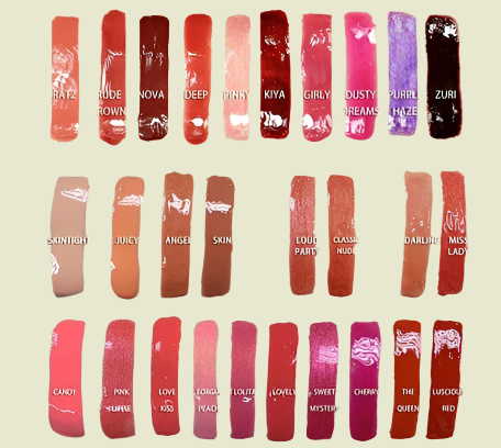 Diamond Bling 3 Shade Lip Gloss Set